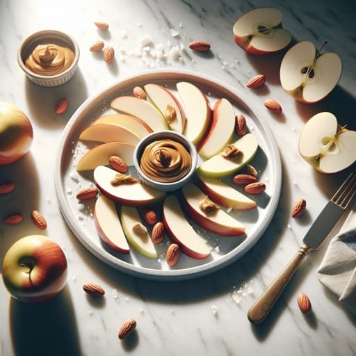 Apple Slices with Peanut Butter