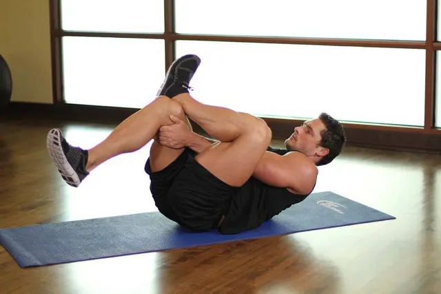 Ankle On The Knee, finishing position