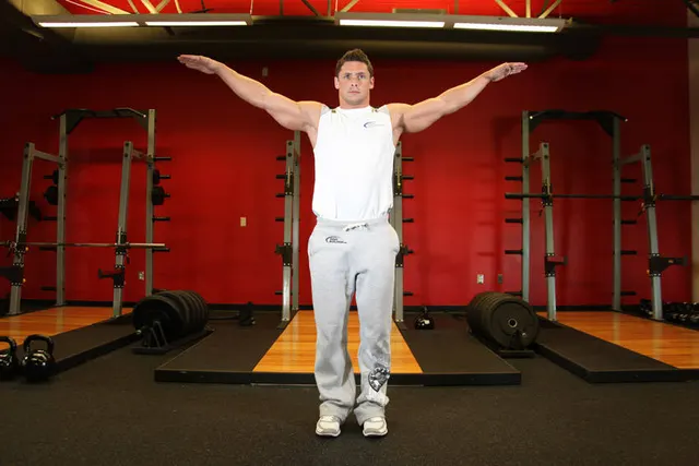 Arm Circles, finishing position