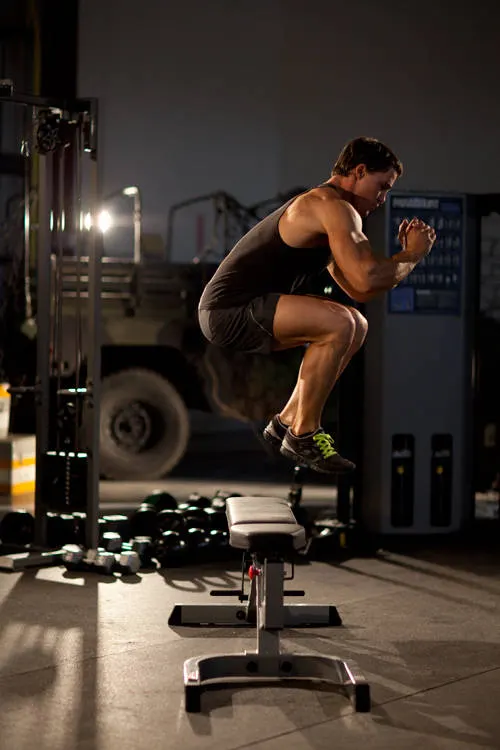 Bench Jump, finishing position