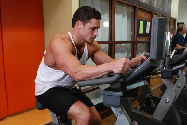 Bicycling, Stationary, finishing position