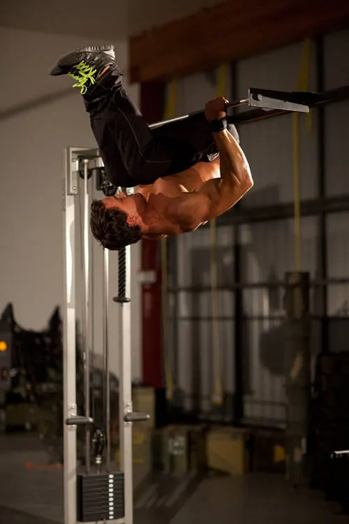 Bodyweight Mid Row, finishing position