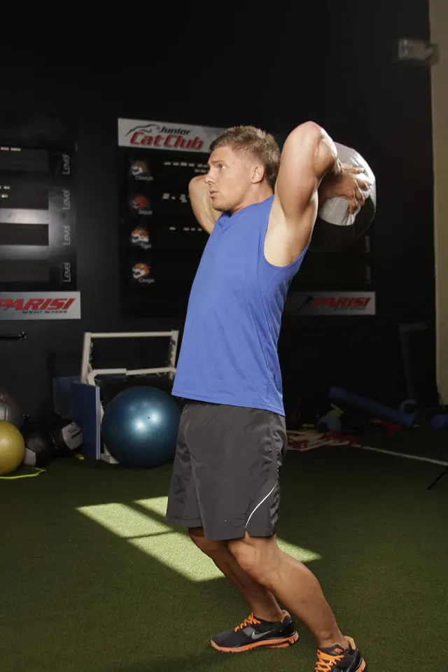 Catch and Overhead Throw, finishing position