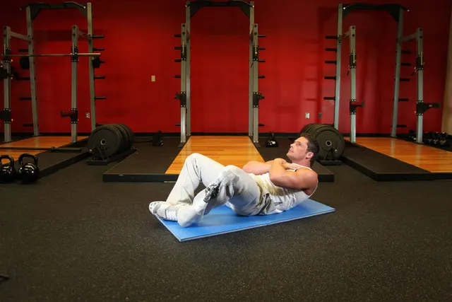 Frog Sit-Ups, finishing position