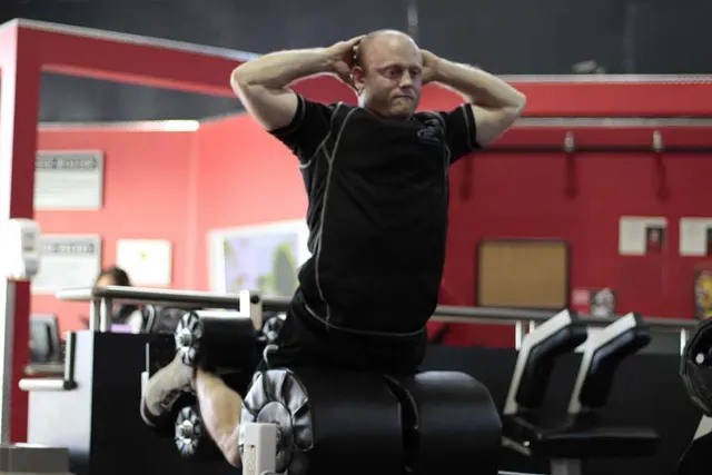 Glute Ham Raise, finishing position