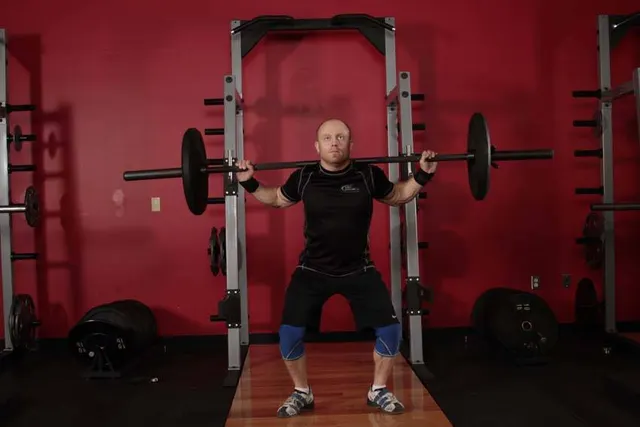 Heaving Snatch Balance, finishing position
