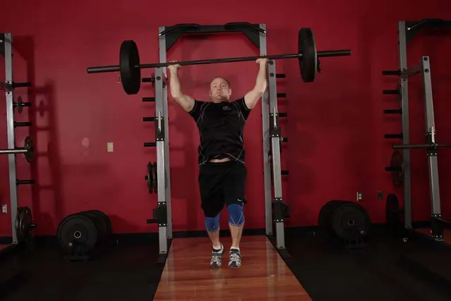 Jerk Balance, finishing position