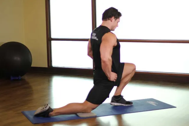 Kneeling Hip Flexor, finishing position