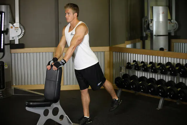 Leg Lift, finishing position