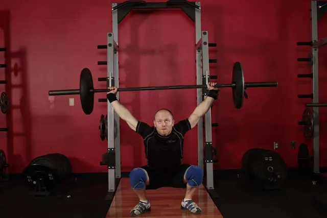 Overhead Squat, finishing position