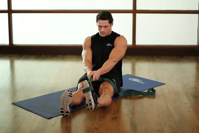 Peroneals Stretch, finishing position