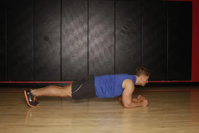 Plank, finishing position