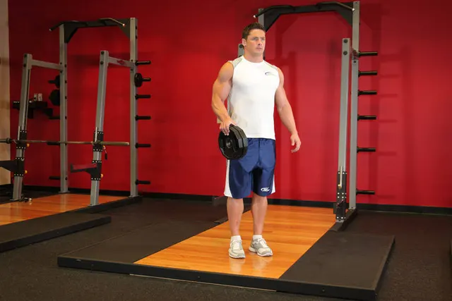 Plate Pinch, finishing position