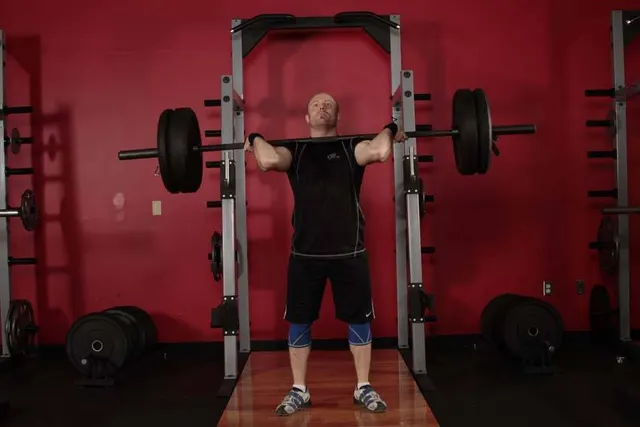 Push Press, starting position