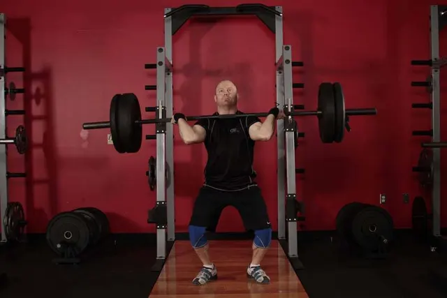 Push Press, finishing position