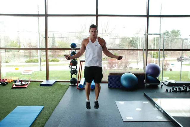 Rope Jumping, finishing position