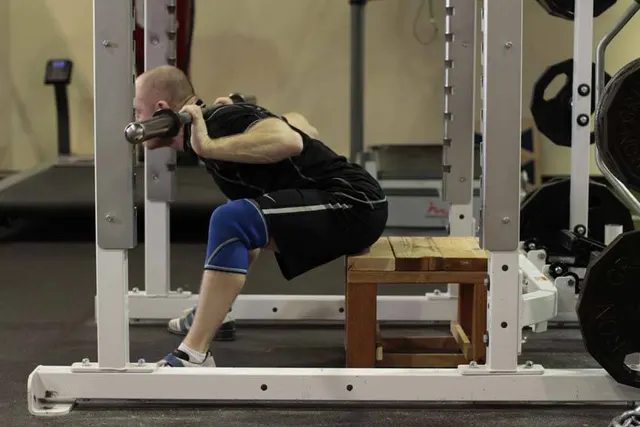 Seated Good Mornings, finishing position