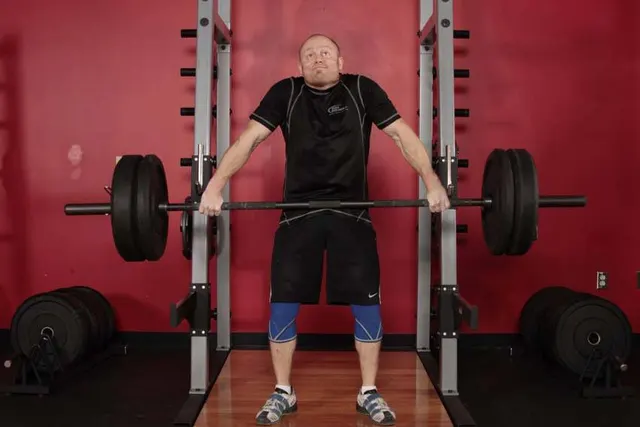Snatch Shrug, finishing position