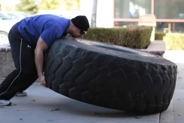 Tire Flip, finishing position