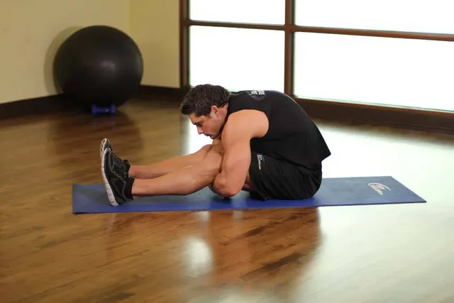 Upper Back-Leg Grab, finishing position