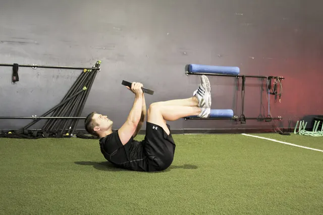Weighted Crunches, finishing position